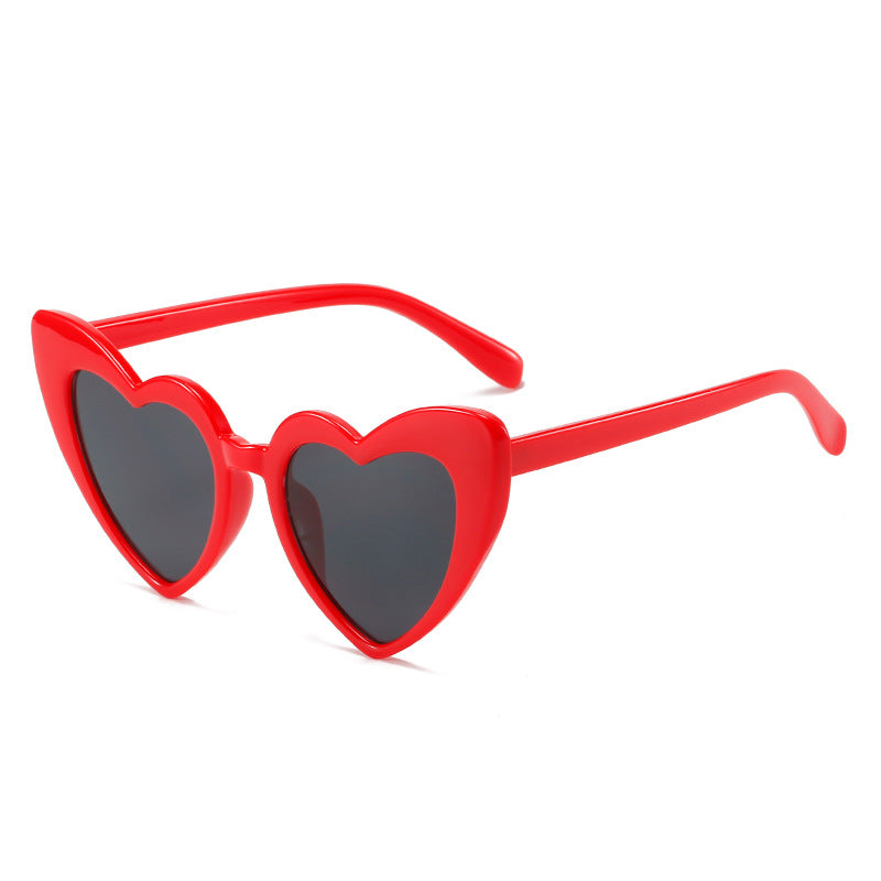 Heart Shaped Sunglasses Vintage Cat Eye Style Kurt Cobain Glasses