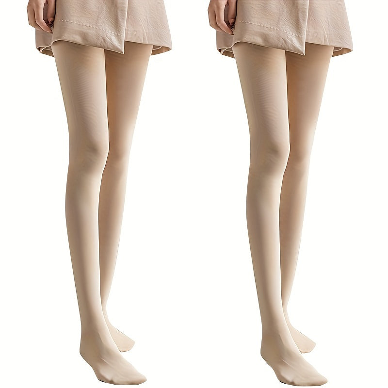High Waist Thermal Slim Tights Elastic Leggings Women's Stockings