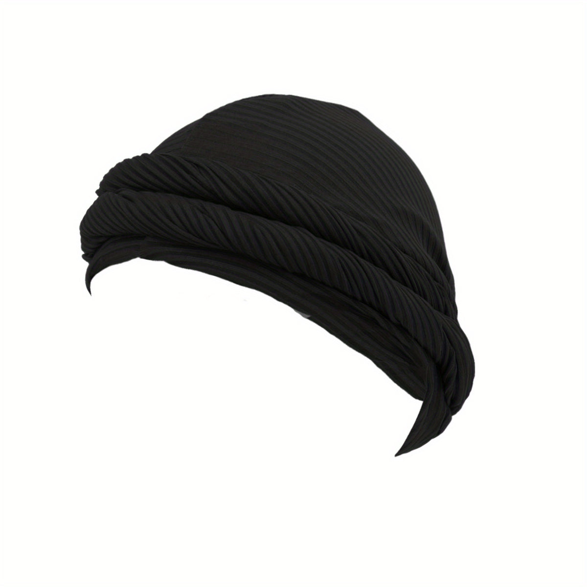 Men's Twisting Cap Pit Strip Button Head Wrap Cap