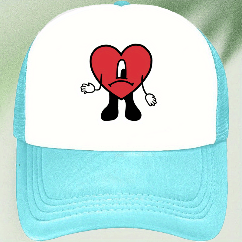 Printed Baseball Cap Casual Sun Hat For Men Women And Couple