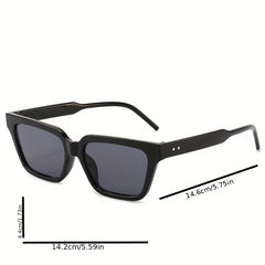Square Frame Sunglasses Clear Frame Glasses UV400