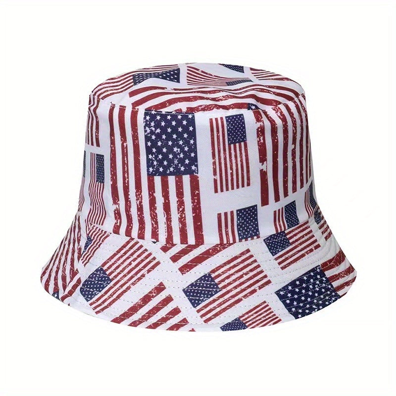 American Independence National Fisherman Hat Sunshade Hat For Men And Women