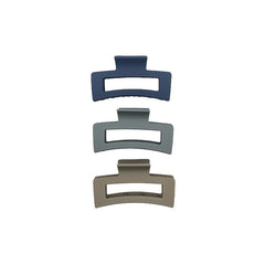 3pcs Matt Pastel Strong Claw Clip Set - Gift For Her - Minimalist