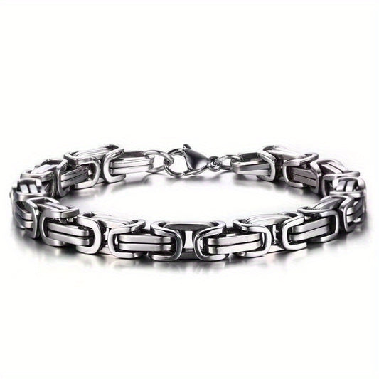 Men's Stainless Steel Chain Bracelet
