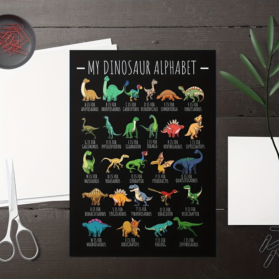 Kids Dinosaur Alphabet Wall Sticker Room Decor