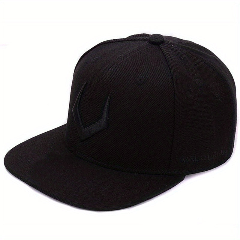 Men's Flat V Baseball Cap Hip Hop Cap