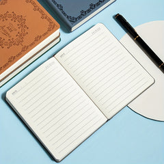 B6 Thickened Notebook 360 Pages Soft Faux Leather Journal