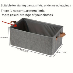 1pc Clothes Storage Box for Pants Sweaters Shirts Underwear Socks