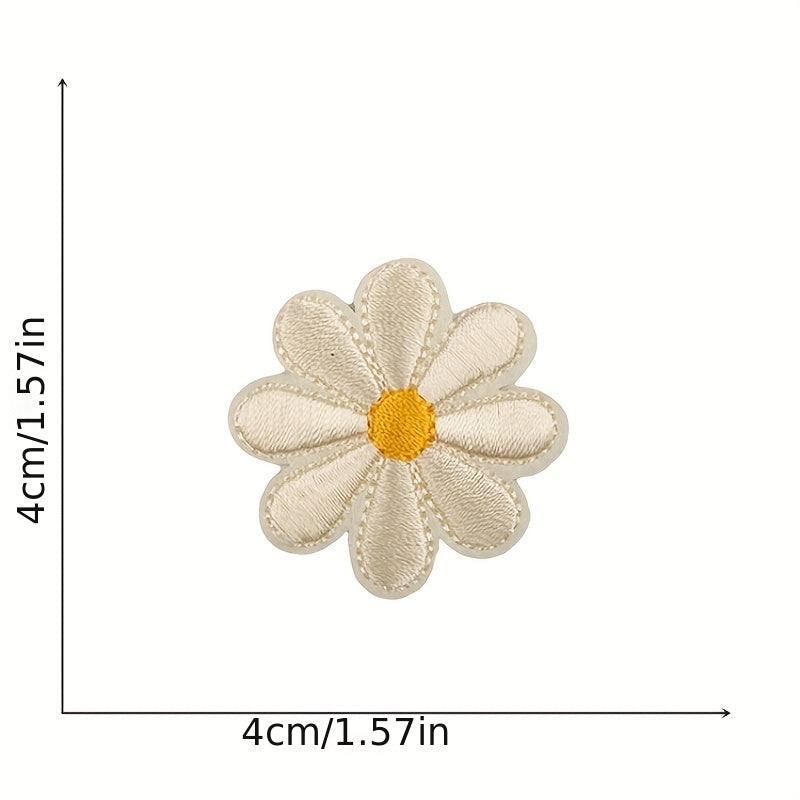 16pcs Butterfly Iron On Patches for Girls Sew On Embroidered Applique