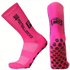 Non-slip Mid Calf Athletic Socks for Football