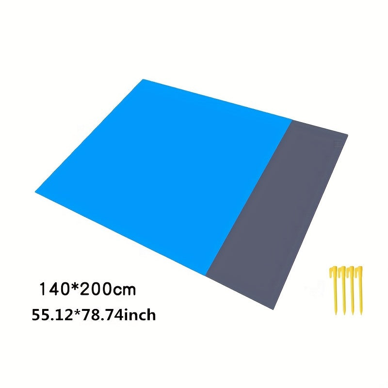 1pc 2x2 1m Camping Mat Waterproof Beach Blanket Portable Lightweight Mat