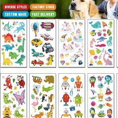 Funny Anime Cartoon Waterproof Tattoo Stickers