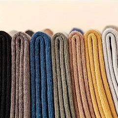Colorblock Crew Socks Comfy & Breathable Mid Tube Women's Stockings