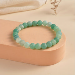 8mm Healing Stone Beaded Bracelet Natural Stretch Bracelet