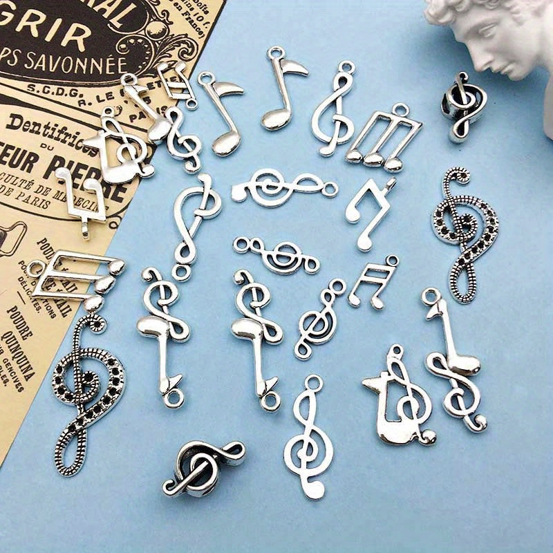 22pcs Antique Silver Insect Collection Dragonfly Charms Pendant Set