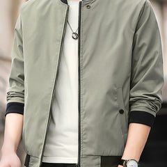 Men's Lightweight Zip Up Windbreaker Jacket