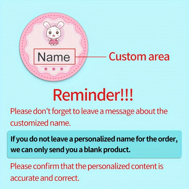 Custom Iron on Name Labels For Clothing Personalized Marking