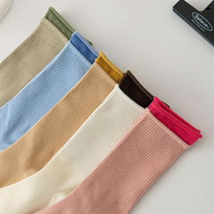 5 Pairs Funny Curling Socks Women's Stockings & Hosiery