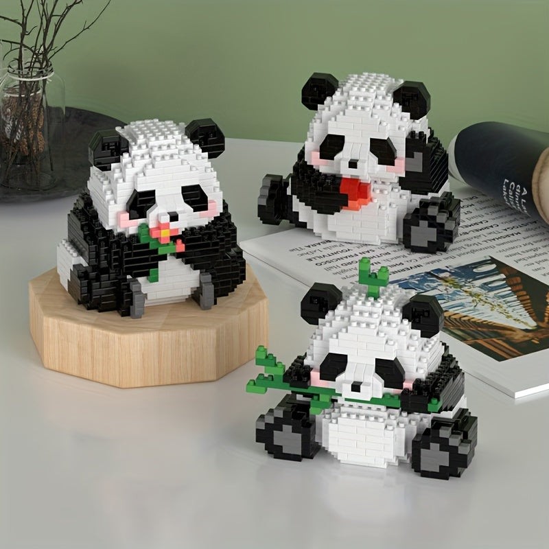Panda Building Block Toys - 2 Ways to Play - Holiday Gift