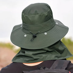 Breathable Bucket Hat UV Protection Boonie Cap