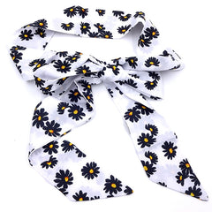 Daisy Floral Waist Belt Long Ribbon for Pants Jeans Dress