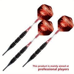 3pcs Professional Electronic Soft Tip Dart Set Perfect Gift for Friends