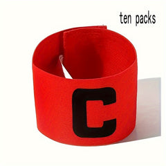 Football Captain Armband for Game Training - Pack of 10