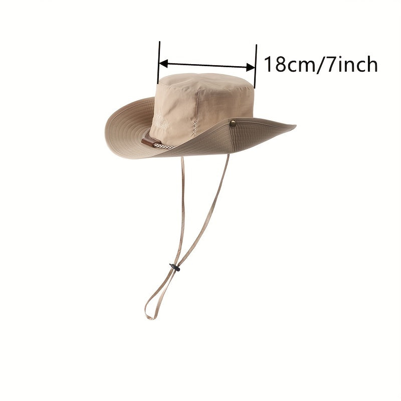Mesh Sun Hat Quick Drying Lightweight Bucket Hat for Men Women