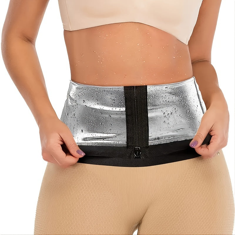 Waist Trainer Tummy Wrap Tummy Control Zipper Slimmer Belly Belt