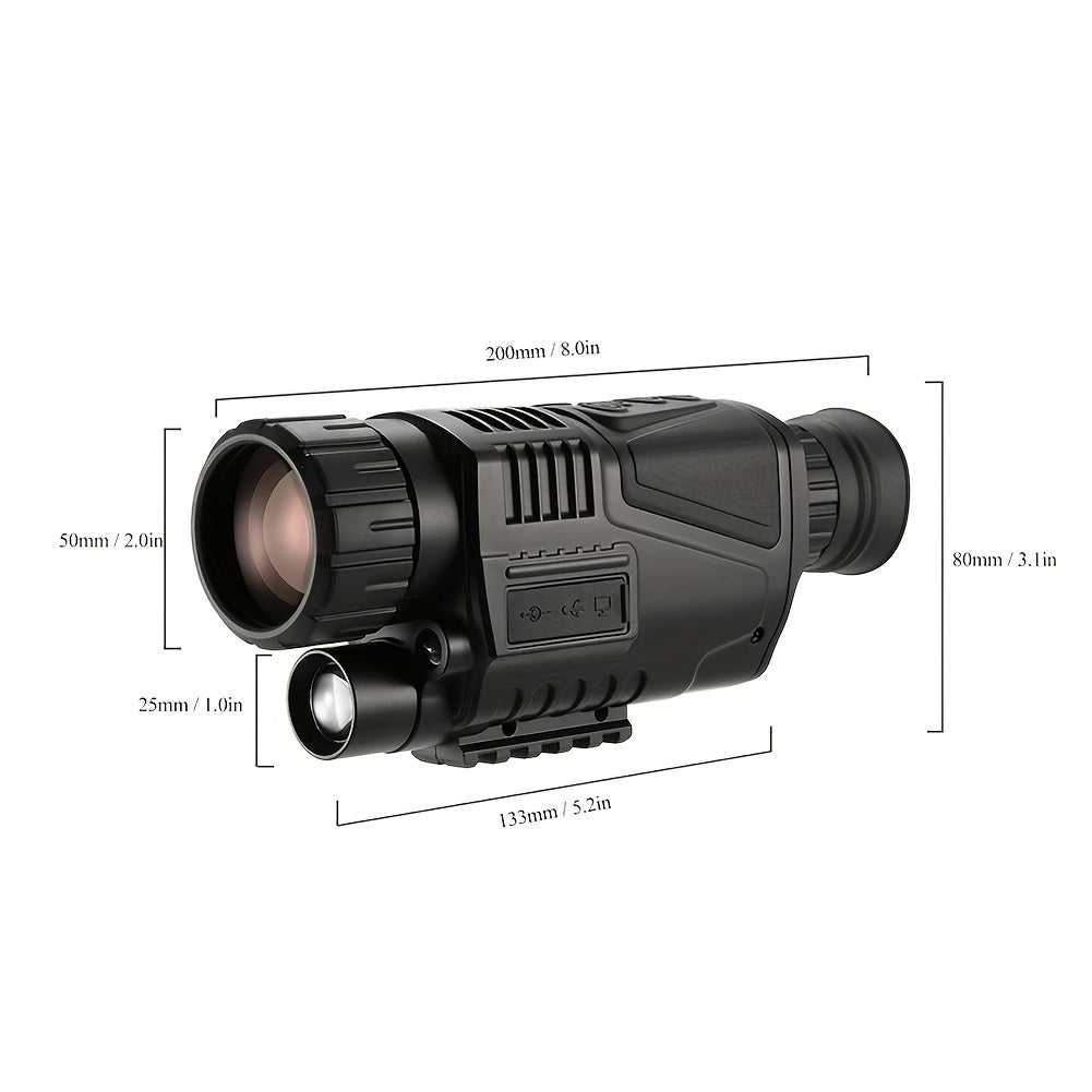 5x40 Outdoor Monocular Night Vision Infrared Digital Device - Camping Fishing