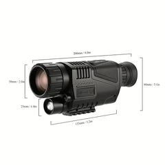5x40 Outdoor Monocular Night Vision Infrared Digital Device - Camping Fishing
