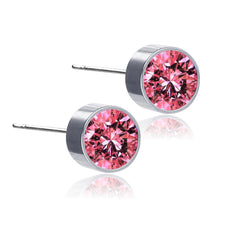 Men's Stainless Steel Drill Ear Pins Ear Cuffs Earrings