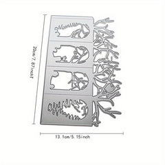 Halloween 3D Lantern Die for DIY Card Making - 4 Pattern Molds