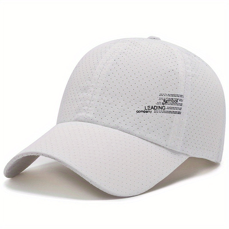 Breathable Baseball Cap Quick Drying Adjustable Sun Hat Lightweight Unisex