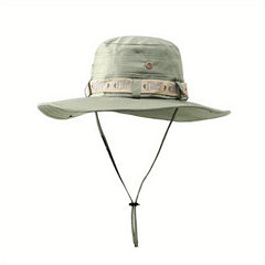 Water Proof Wide Brim Sun Visor Cap UV Protection