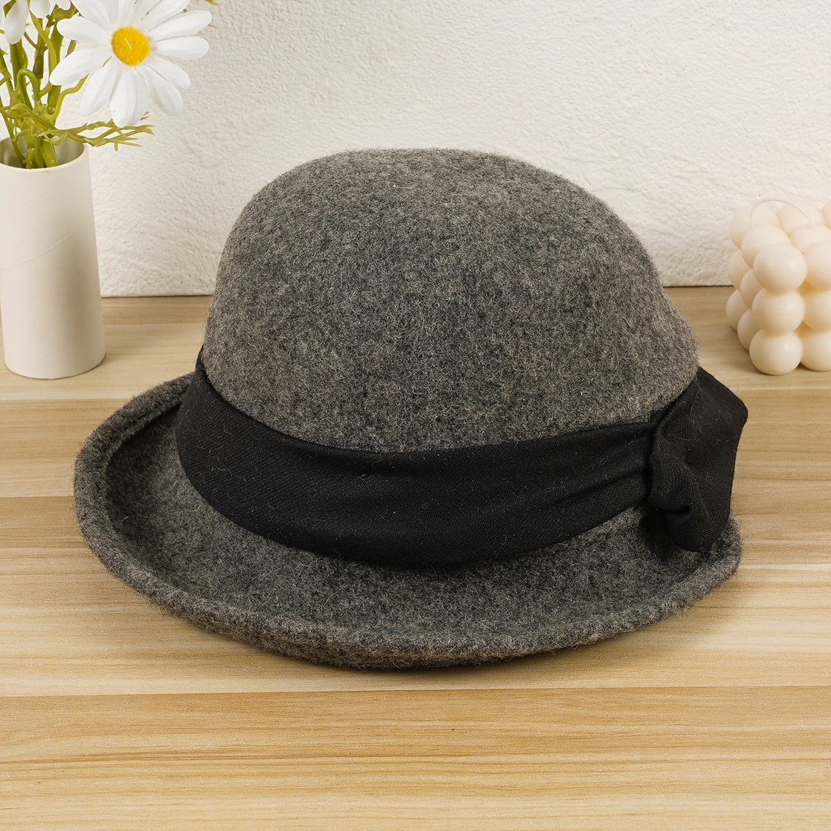 Fashionable Wool Bucket Hat Unisex Bachelorette Party Matching Hats Outdoors