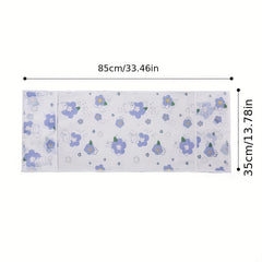Cartoon Microwave Dust Cover Kitchen Oven Cover Towel Home Textile Decoration
