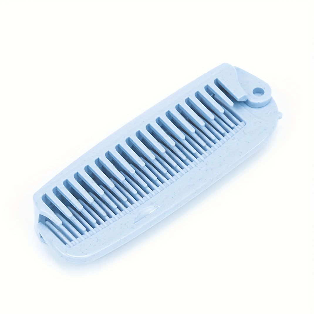 Portable Folding Hair Brush Anti static Comb For Travel