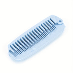Portable Folding Hair Brush Anti static Comb For Travel
