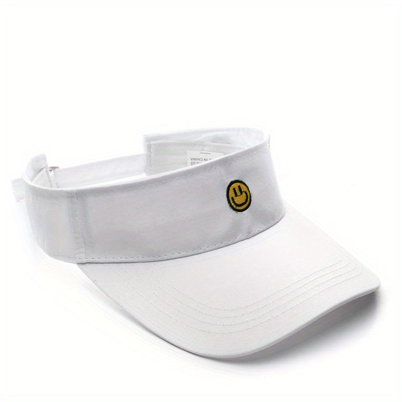Top Hat Female Retro Happy Face Baseball Cap Outdoor Sun Hat