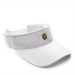 Top Hat Female Retro Happy Face Baseball Cap Outdoor Sun Hat