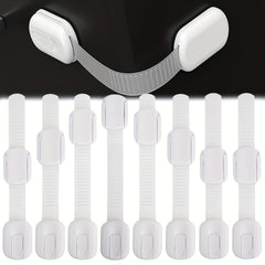 Baby Locks Adhesive Straps Child Safety Cabinet Proofing