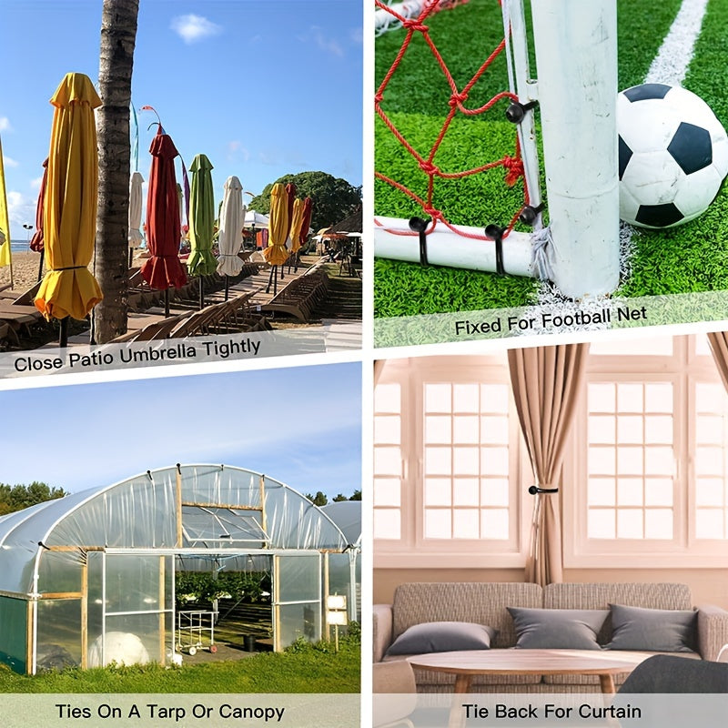 30pcs Ball Bungee Cords 15 24 Cm Canopy Tarp Tie Down Camping Shelter Cargo