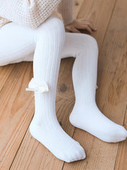 Toddler Girls Bow Pantyhose Leggings Tights Kids Clothes
