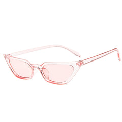 Skinny Cat Eye Sunglasses Vintage Y2K Shades