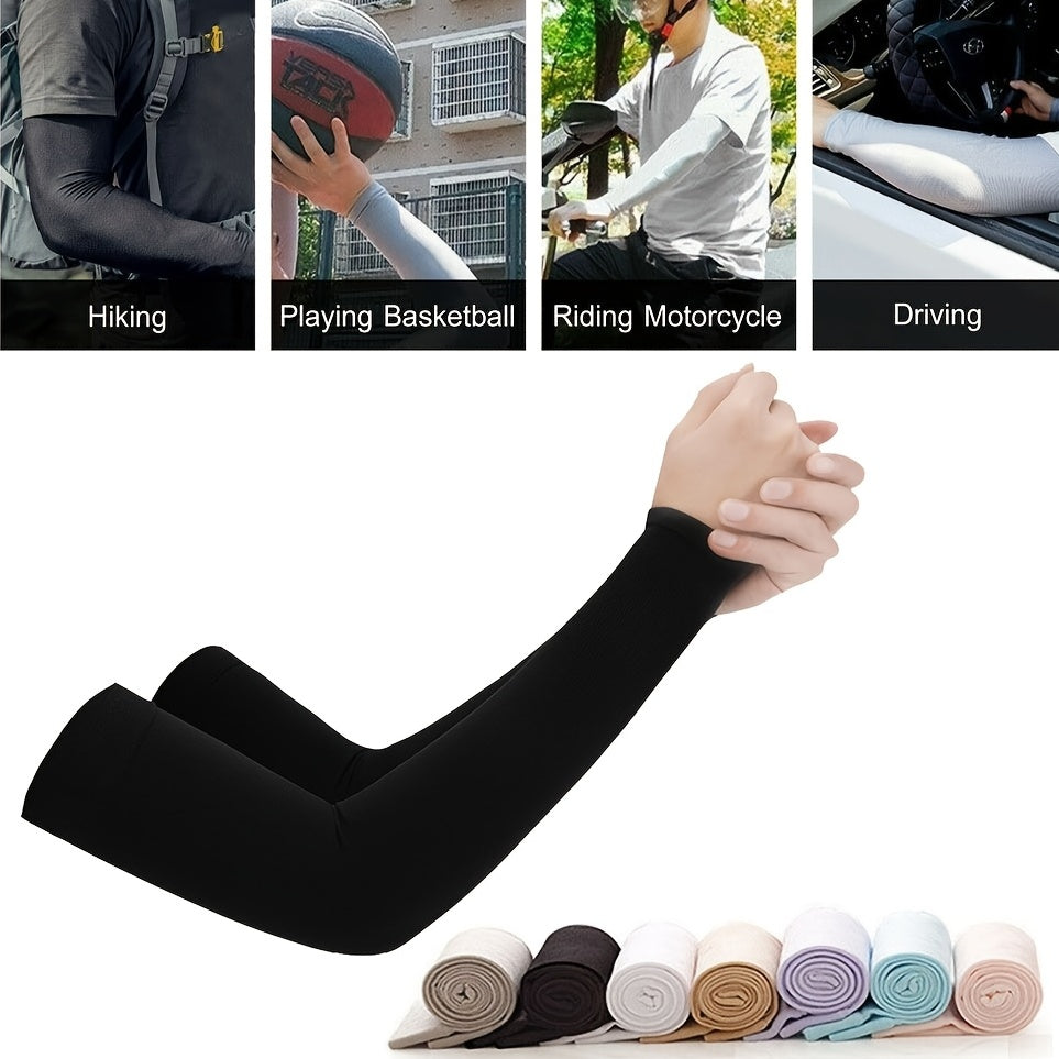 UV Protection Arm Sleeves for Running Fishing Cycling - 2pcs
