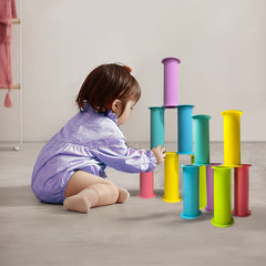 Silicone Sensory Toys for Kids Stacking & Balancing Puzzle Set