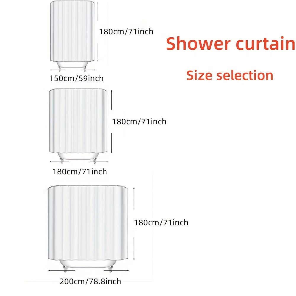 Money Shower Curtain Cash Theme Bathroom Decor Waterproof Polyester