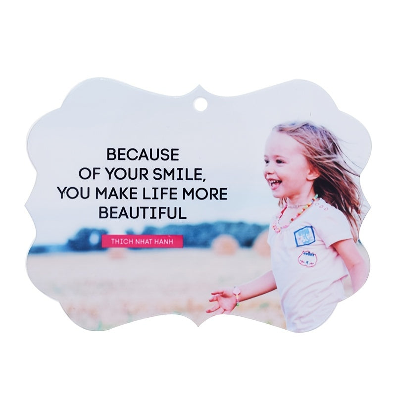 5pcs Christmas Metal Pendant for Sublimation Heat Transfer
