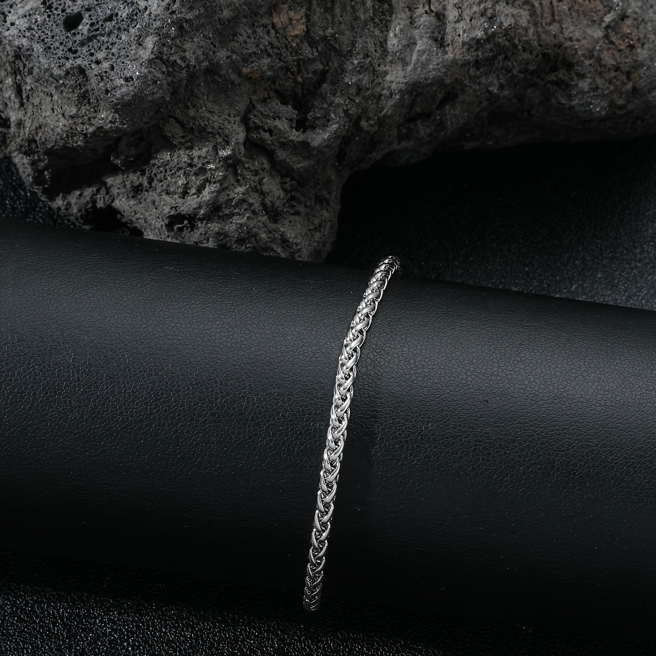 Men's Stainless Steel Silver Bracelet